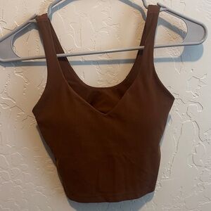 Lululemon Athletica Align Brown Tank Top